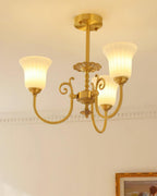 Cumberwynne Glass Chandelier-Moonnatur