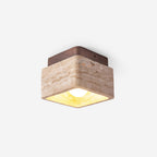 Elsenelis Travertine Ceiling Light-Moonnatur