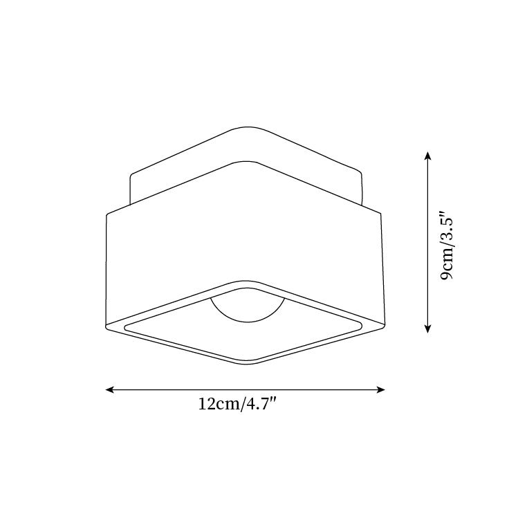 Elsenelis Travertine Ceiling Light-Moonnatur