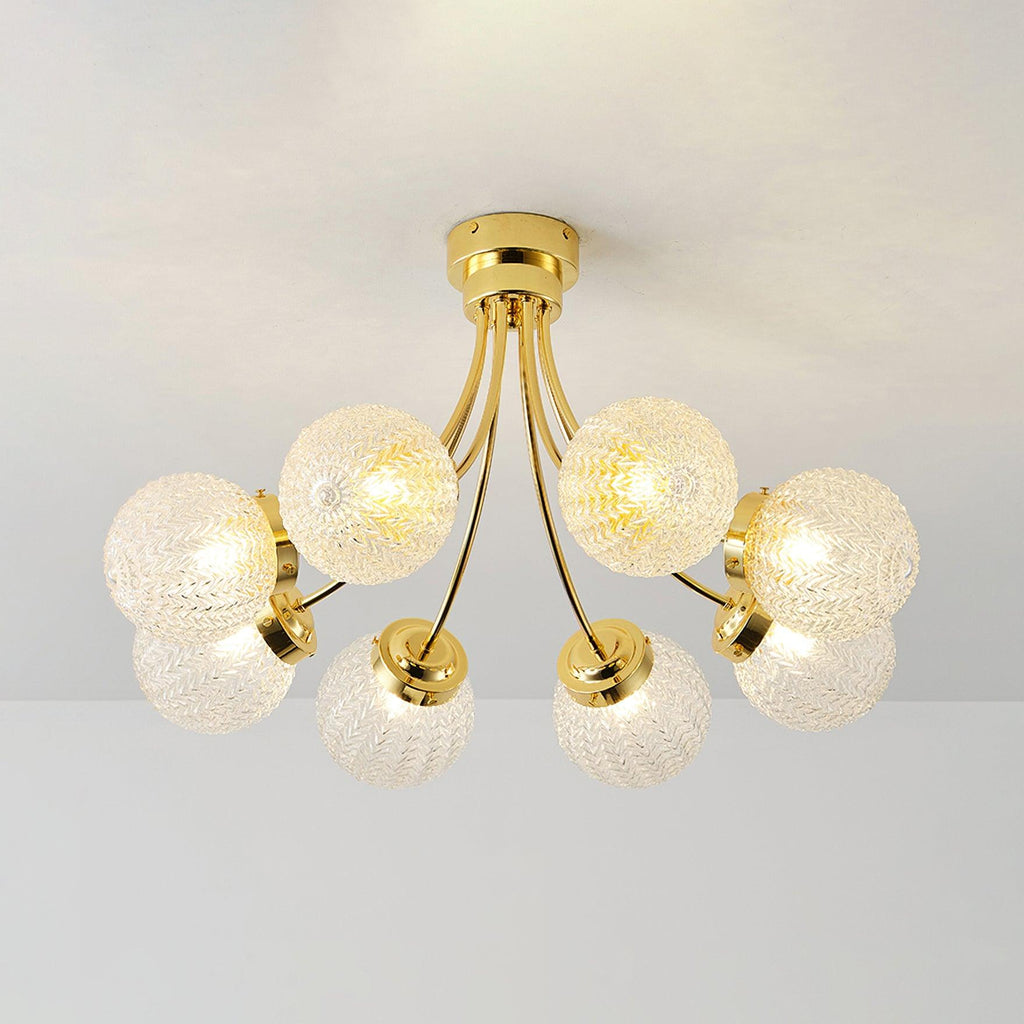 Sylvenia Glass Ceiling Light-Moonnatur