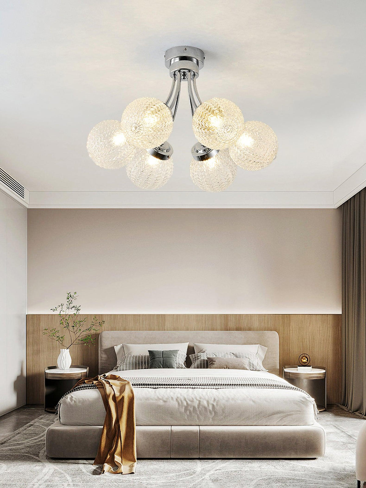 Sylvenia Glass Ceiling Light-Moonnatur