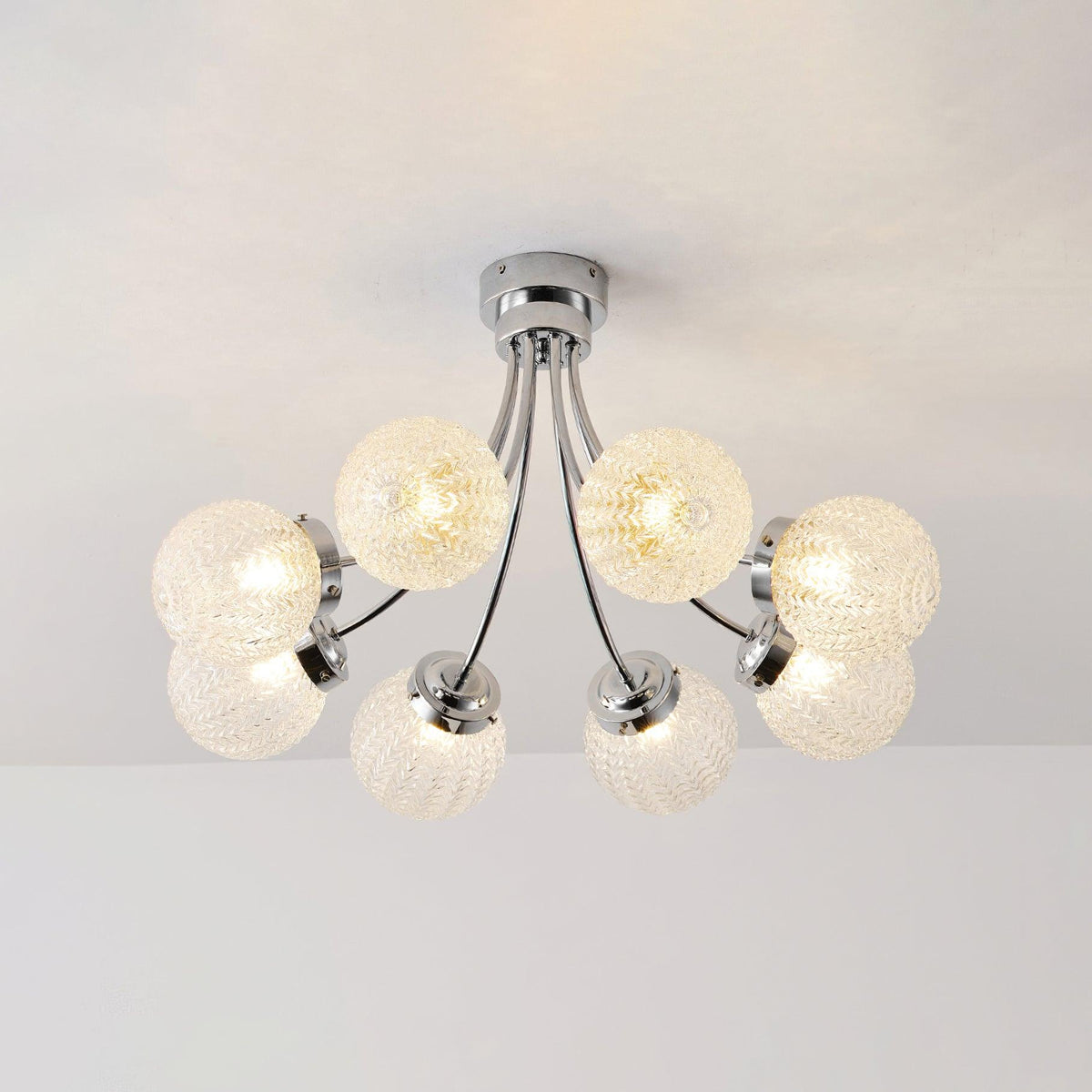 Sylvenia Glass Ceiling Light-Moonnatur