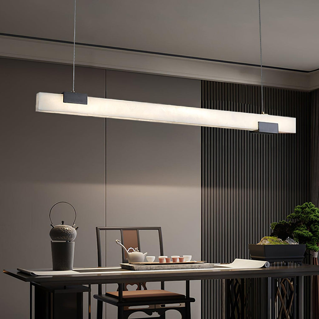 Redrenlyn Alabaster Pendant Light-Moonnatur