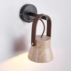 Tarnelwood Travertine Wall Light-Moonnatur