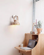 Tarnelwood Travertine Wall Light-Moonnatur