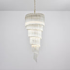 Zelvenmoss Glass Chandelier-Moonnatur