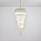 Zelvenmoss Glass Chandelier-Moonnatur