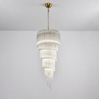 Zelvenmoss Glass Chandelier-Moonnatur