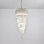 Zelvenmoss Glass Chandelier-Moonnatur