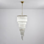 Zelvenmoss Glass Chandelier-Moonnatur