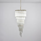 Zelvenmoss Glass Chandelier-Moonnatur