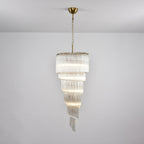 Zelvenmoss Glass Chandelier-Moonnatur