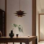 Rivenaria Wood Pendant Light-Moonnatur