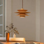 Rivenaria Wood Pendant Light-Moonnatur