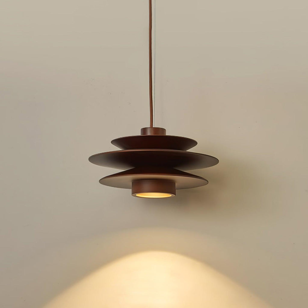 Rivenaria Wood Pendant Light-Moonnatur