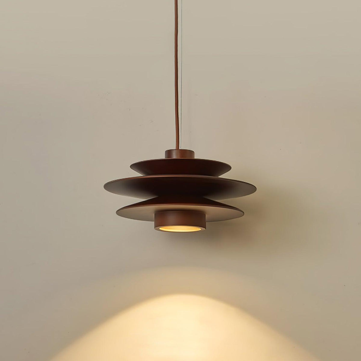 Rivenaria Wood Pendant Light-Moonnatur