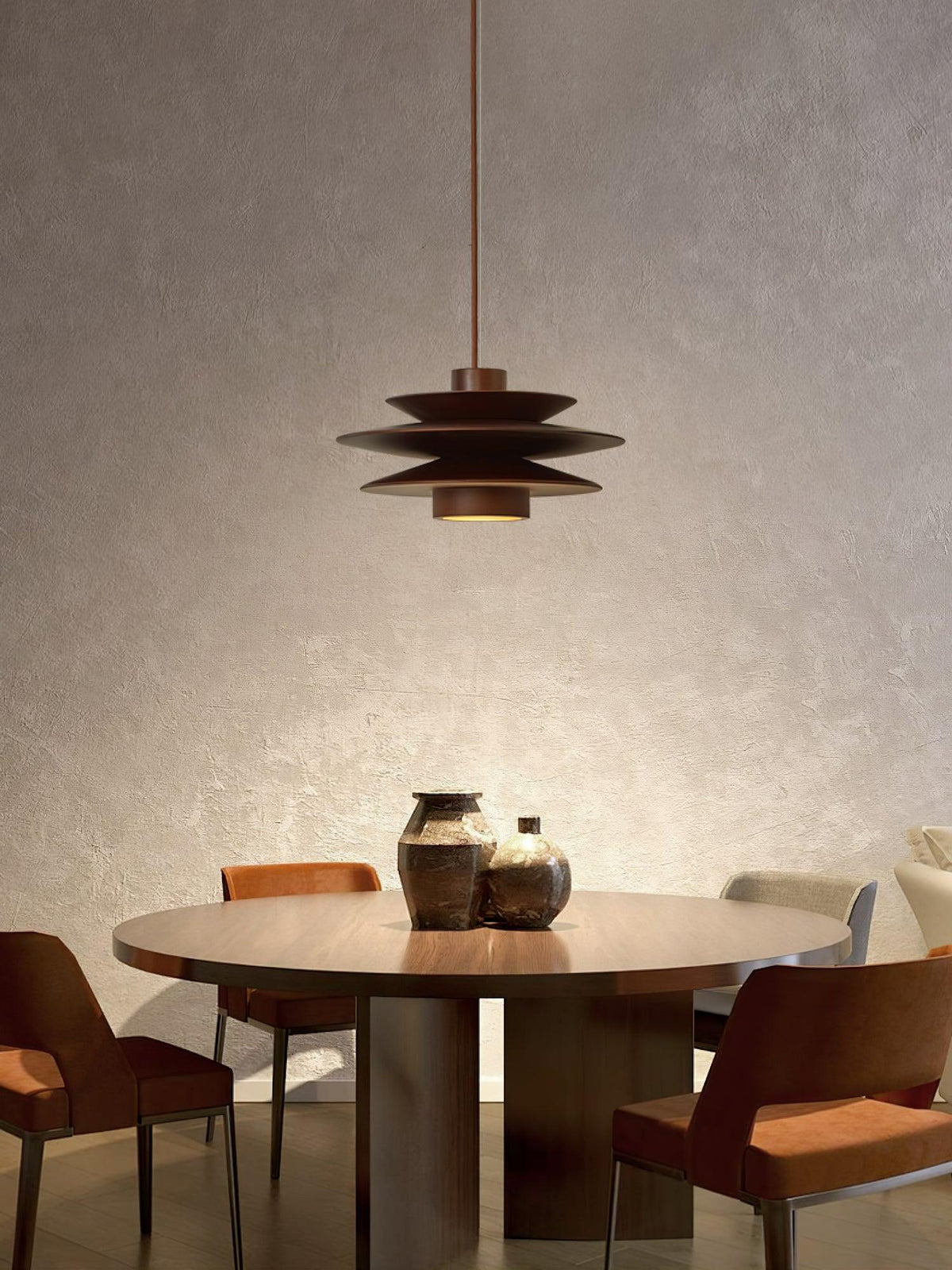 Rivenaria Wood Pendant Light-Moonnatur