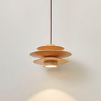 Rivenaria Wood Pendant Light-Moonnatur