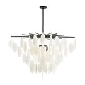 Zelvenheath Glass Chandelier-Moonnatur