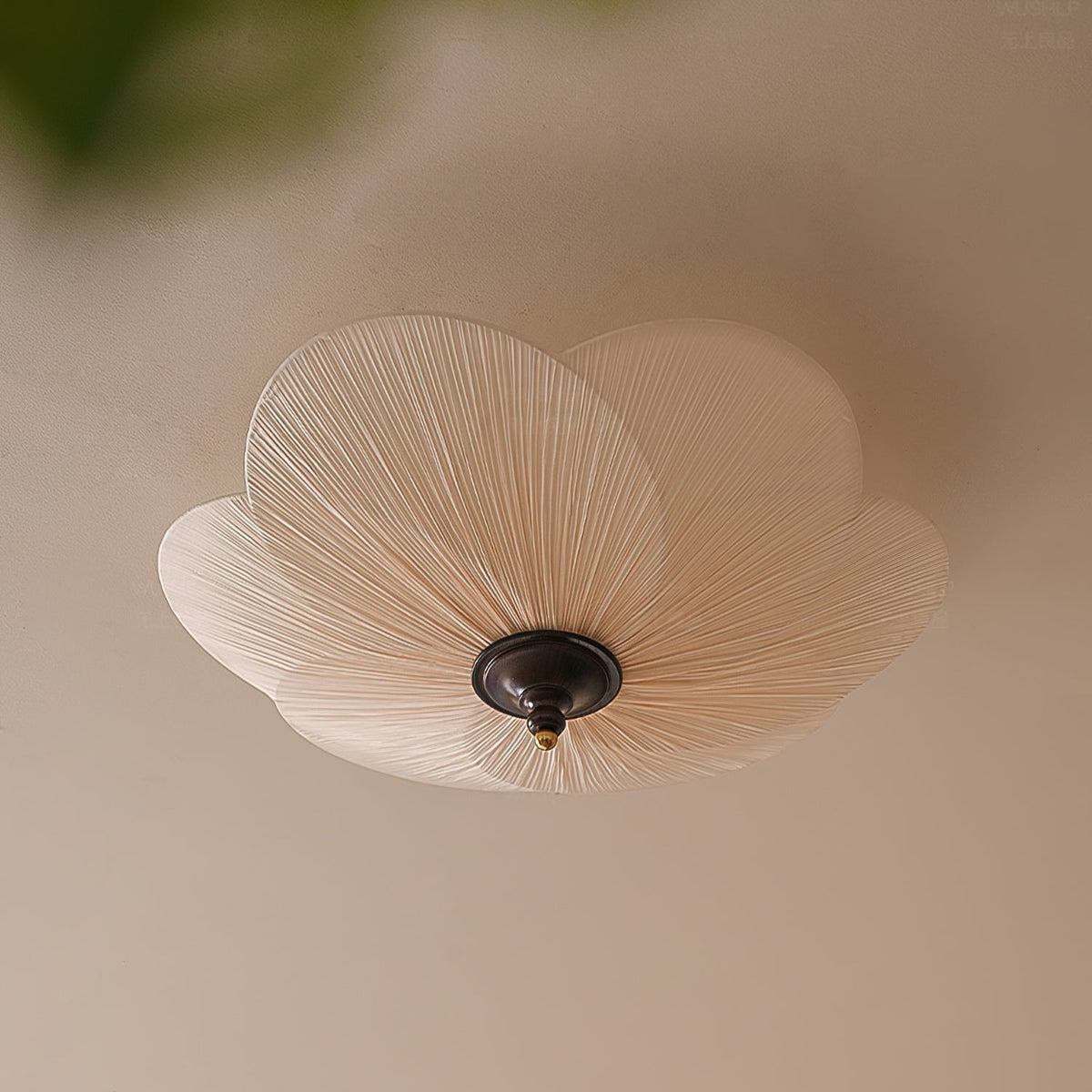 Garnelmere Fabric Ceiling Light-Moonnatur