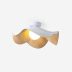 Zelvenenelle Resin Ceiling Light-Moonnatur
