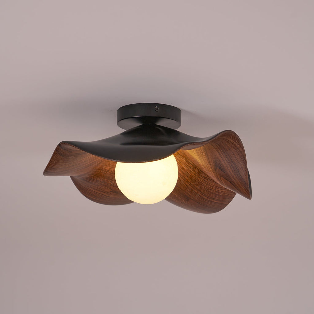 Zelvenenelle Resin Ceiling Light-Moonnatur