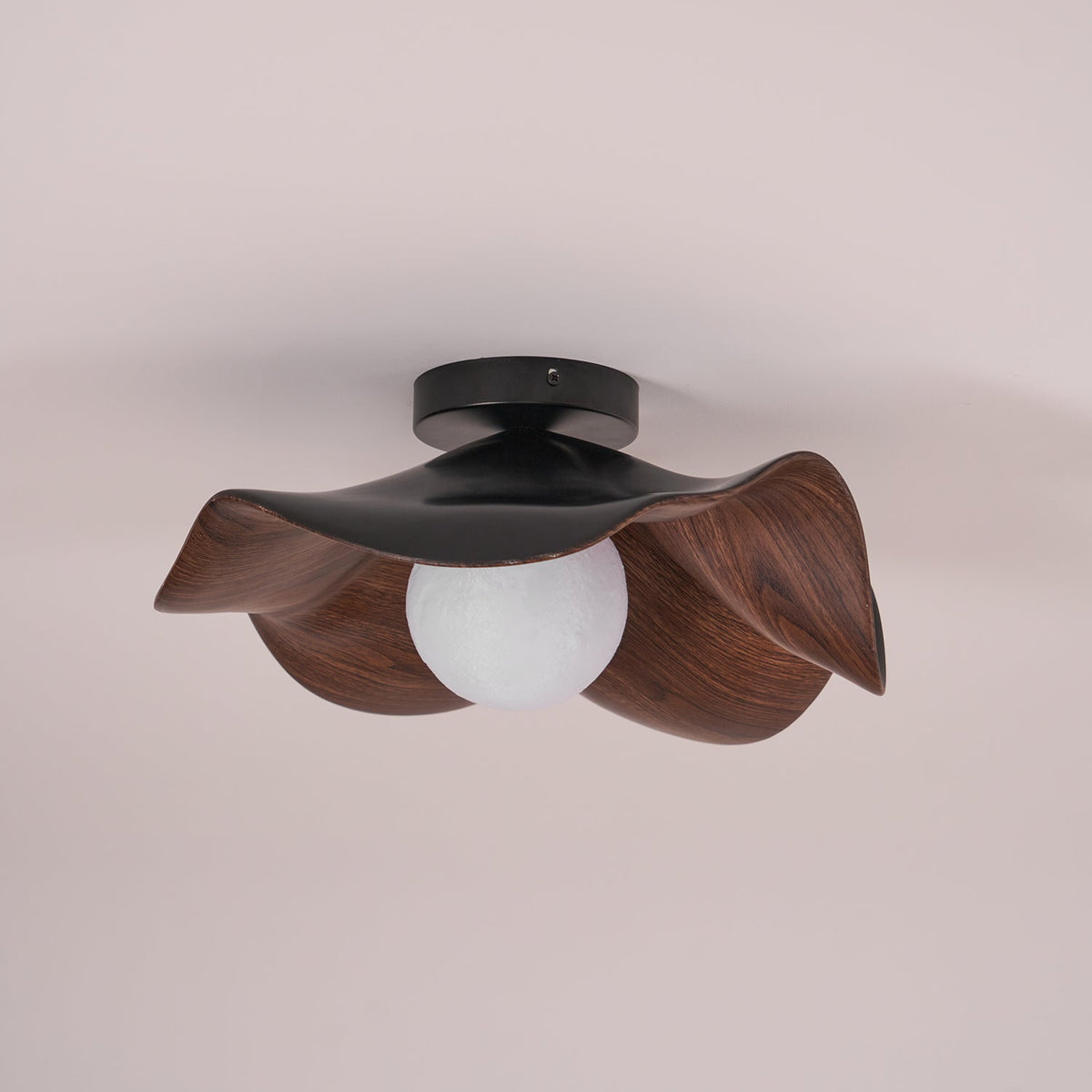 Zelvenenelle Resin Ceiling Light-Moonnatur
