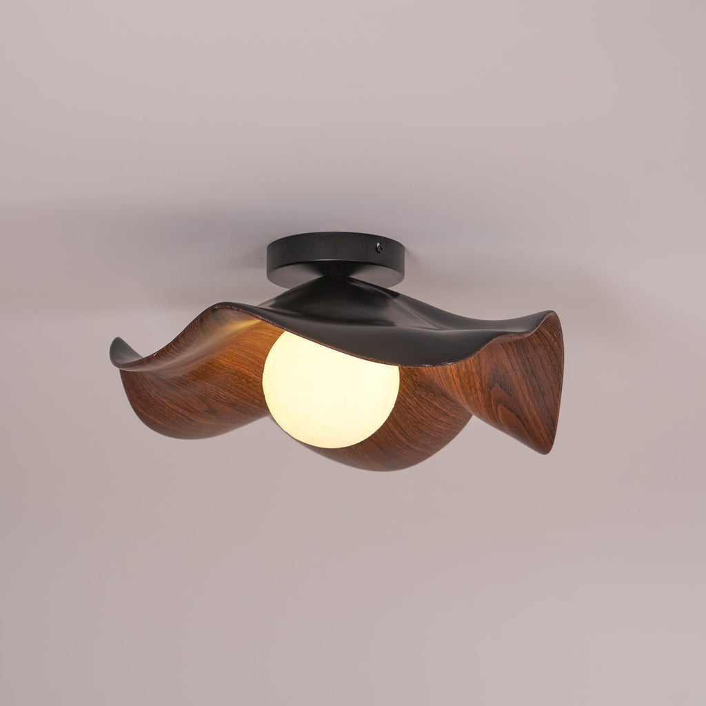 Zelvenenelle Resin Ceiling Light-Moonnatur