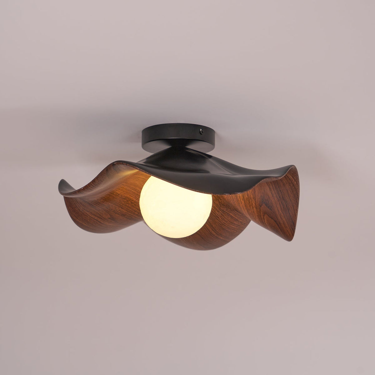 Zelvenenelle Resin Ceiling Light-Moonnatur