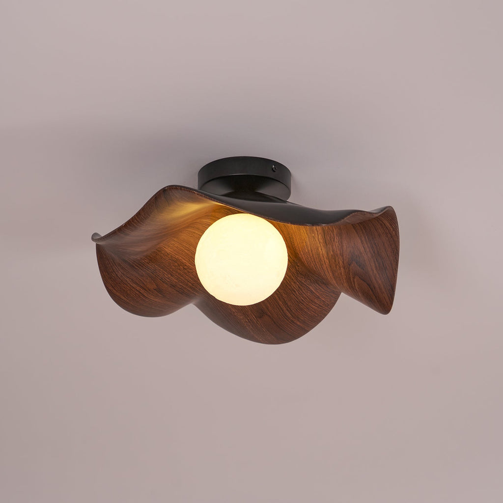 Zelvenenelle Resin Ceiling Light-Moonnatur
