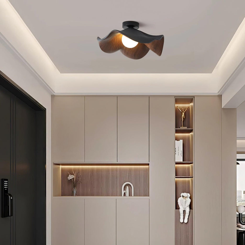 Zelvenenelle Resin Ceiling Light-Moonnatur