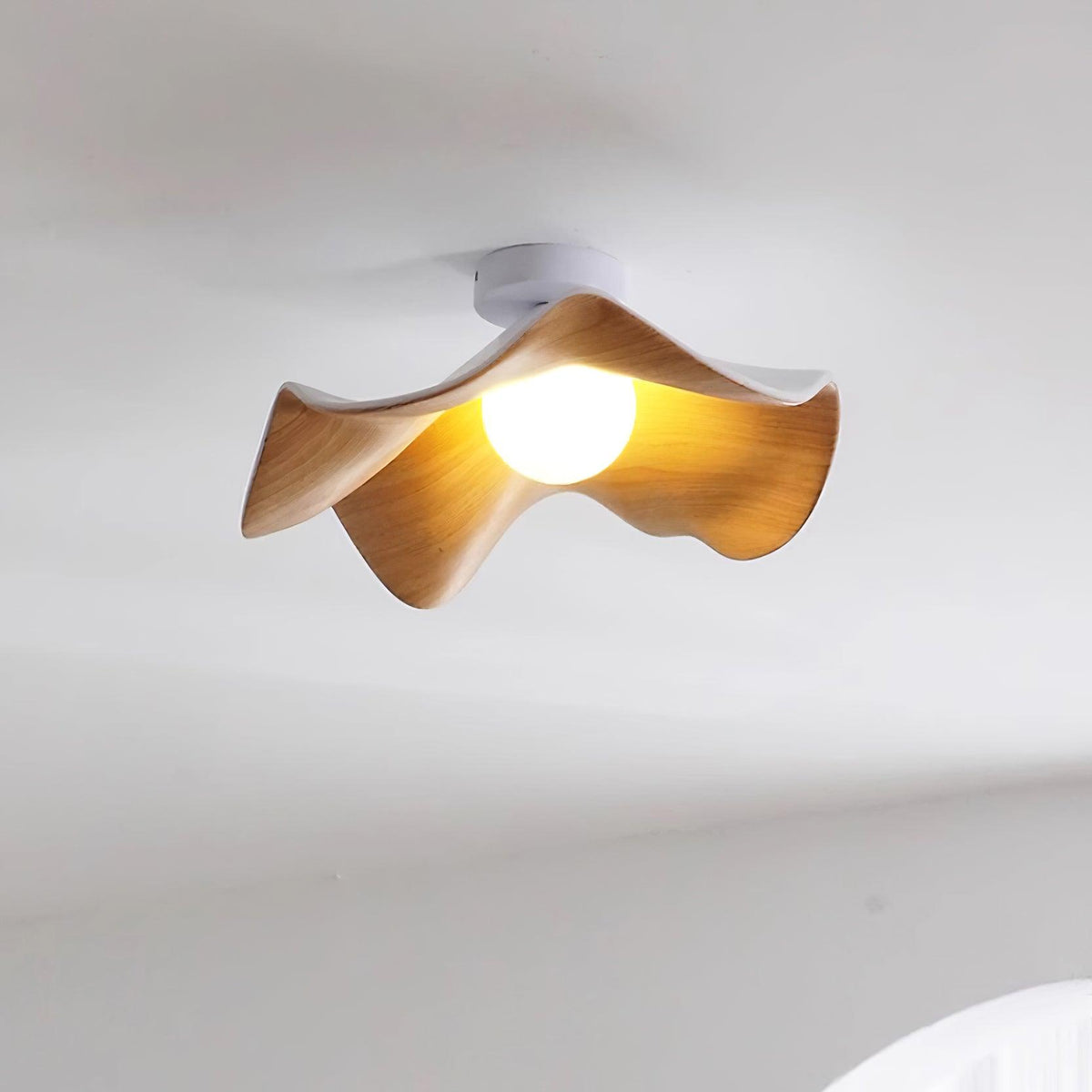 Zelvenenelle Resin Ceiling Light-Moonnatur