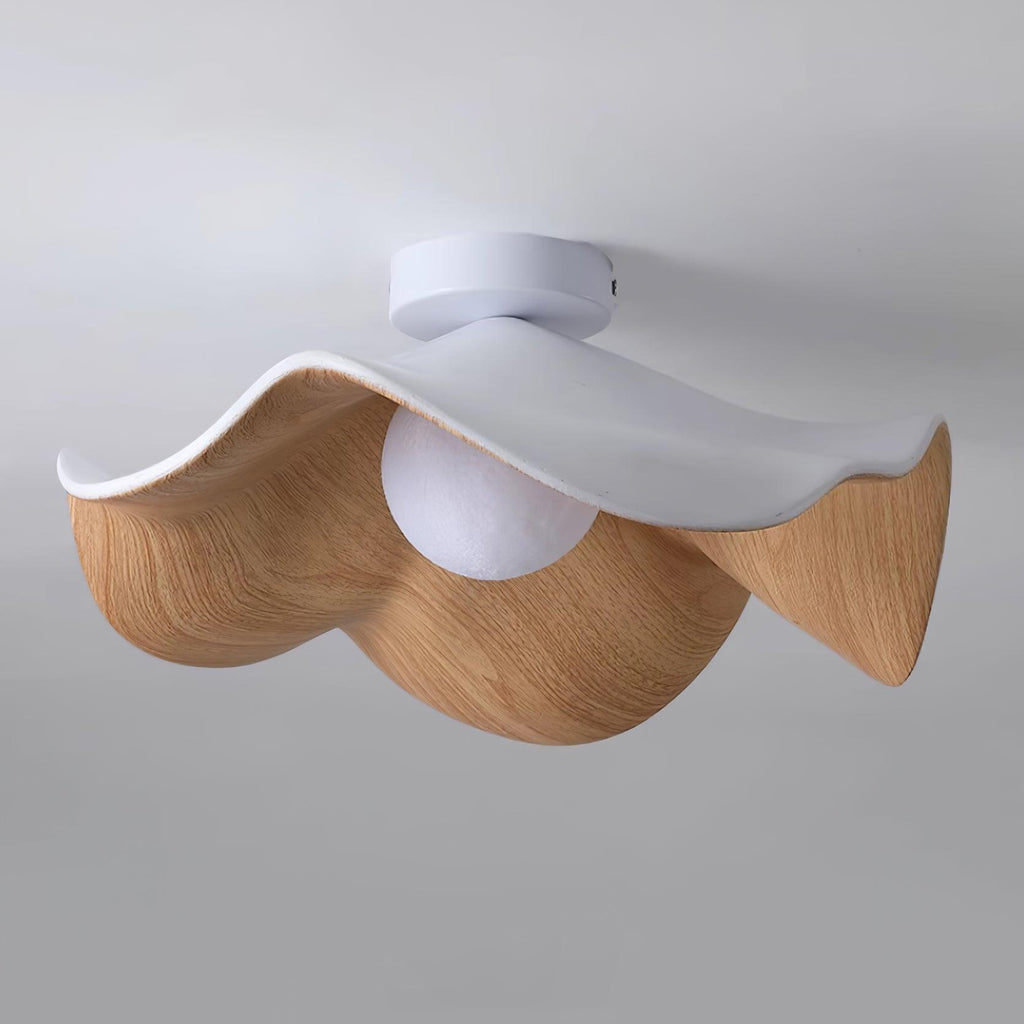 Zelvenenelle Resin Ceiling Light-Moonnatur