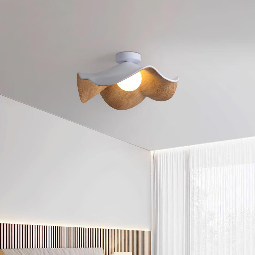 Zelvenenelle Resin Ceiling Light-Moonnatur