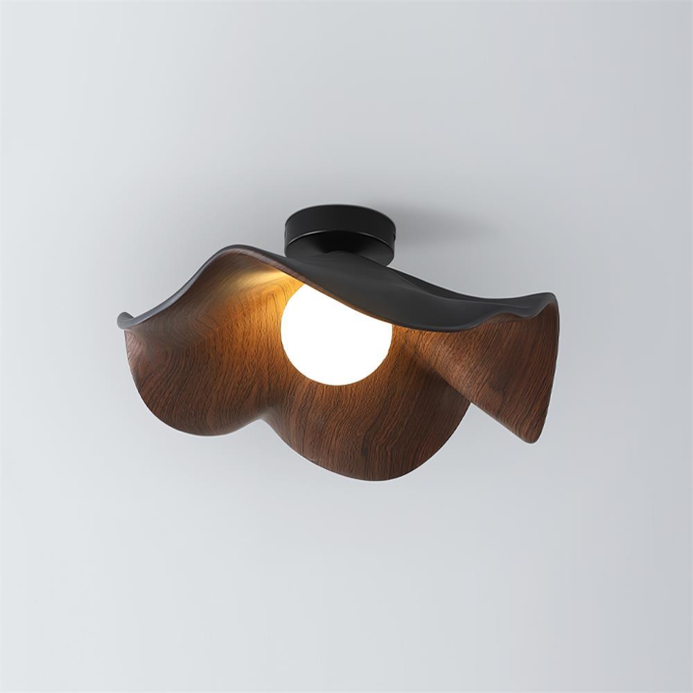 Zelvenenelle Resin Ceiling Light-Moonnatur