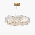 Wenrelmere Glass Chandelier-Moonnatur
