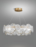 Wenrelmere Glass Chandelier-Moonnatur