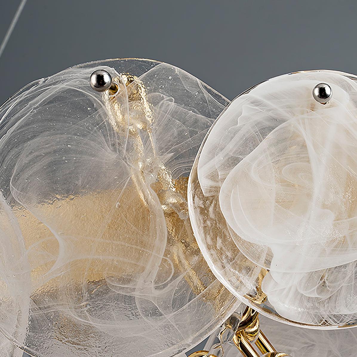 Wenrelmere Glass Chandelier-Moonnatur