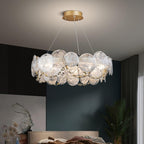 Wenrelmere Glass Chandelier-Moonnatur