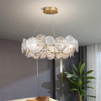 Wenrelmere Glass Chandelier-Moonnatur