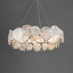 Wenrelmere Glass Chandelier-Moonnatur