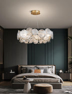 Wenrelmere Glass Chandelier-Moonnatur