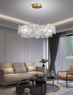Wenrelmere Glass Chandelier-Moonnatur