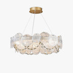 Wenrelmere Glass Chandelier-Moonnatur