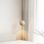 Zelvenfield Travertine Pendant Light-Moonnatur