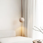 Zelvenfield Travertine Pendant Light-Moonnatur