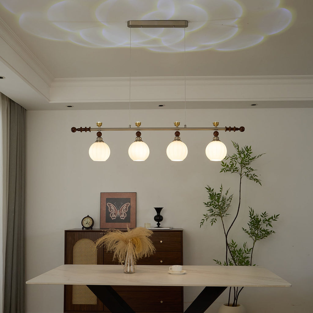 Finraria Wood Pendant Light-Moonnatur