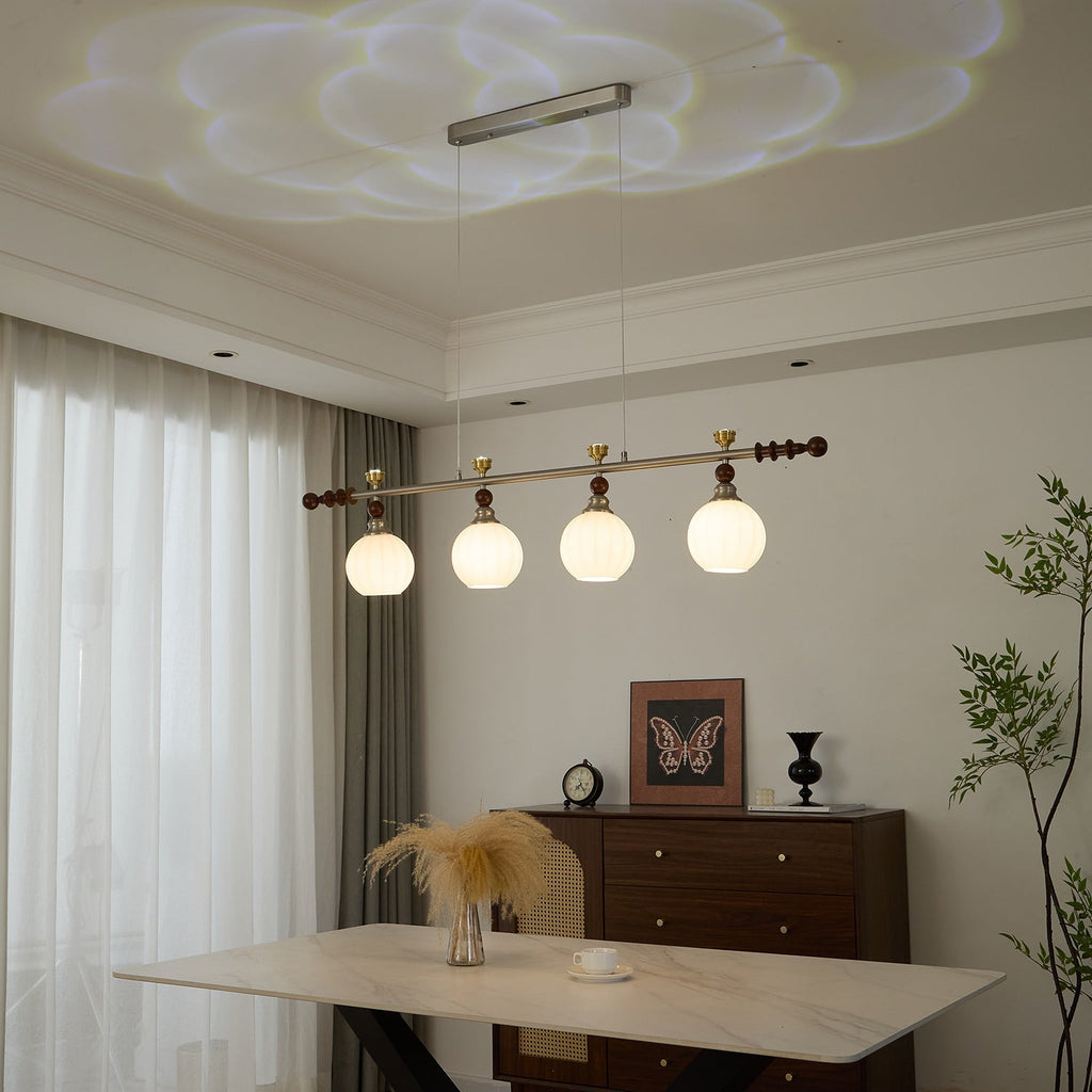 Finraria Wood Pendant Light-Moonnatur