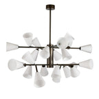 Rardeniel Glass Chandelier-Moonnatur