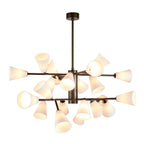Rardeniel Glass Chandelier-Moonnatur